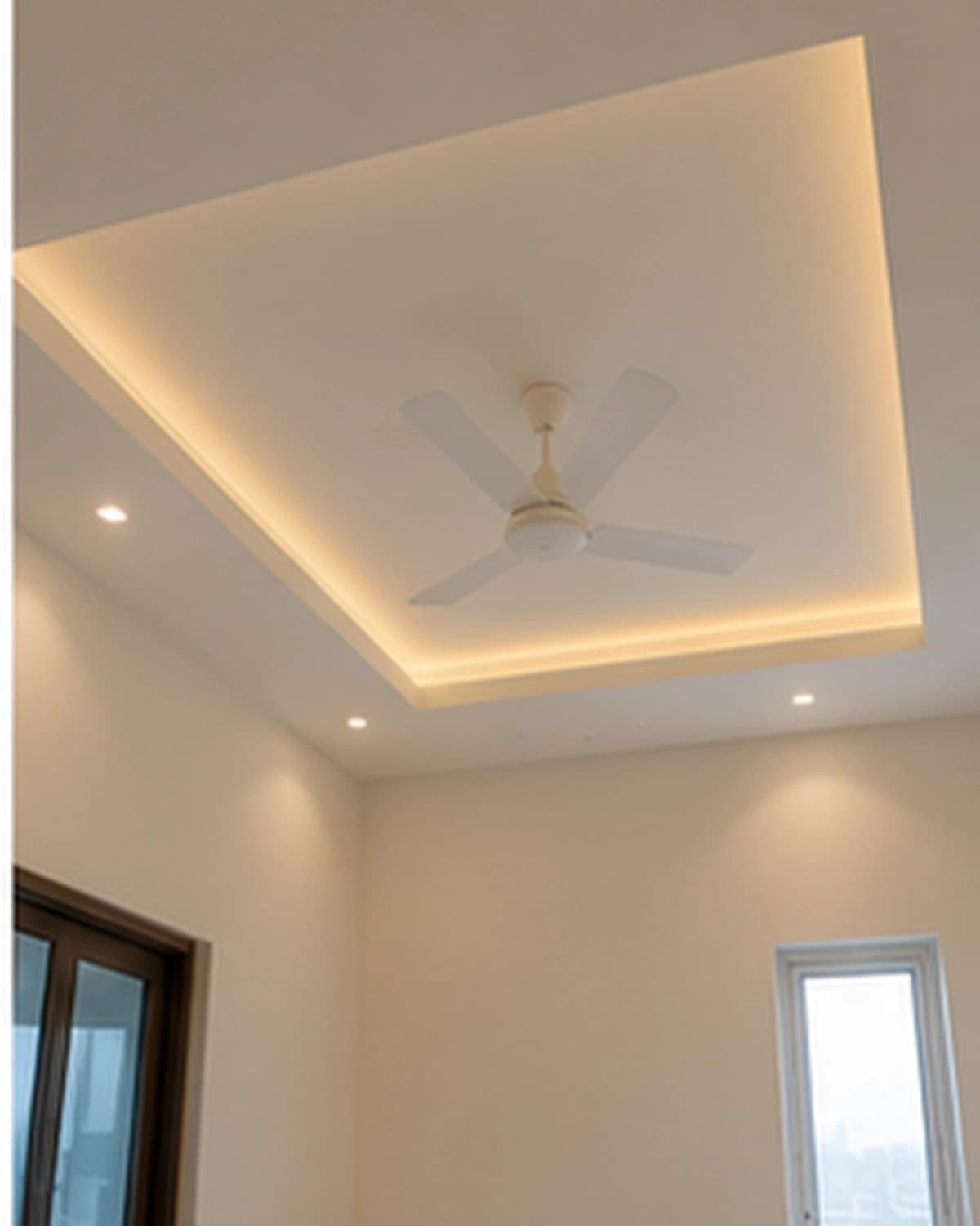 Representative false ceiling painting visual in Hyderabad