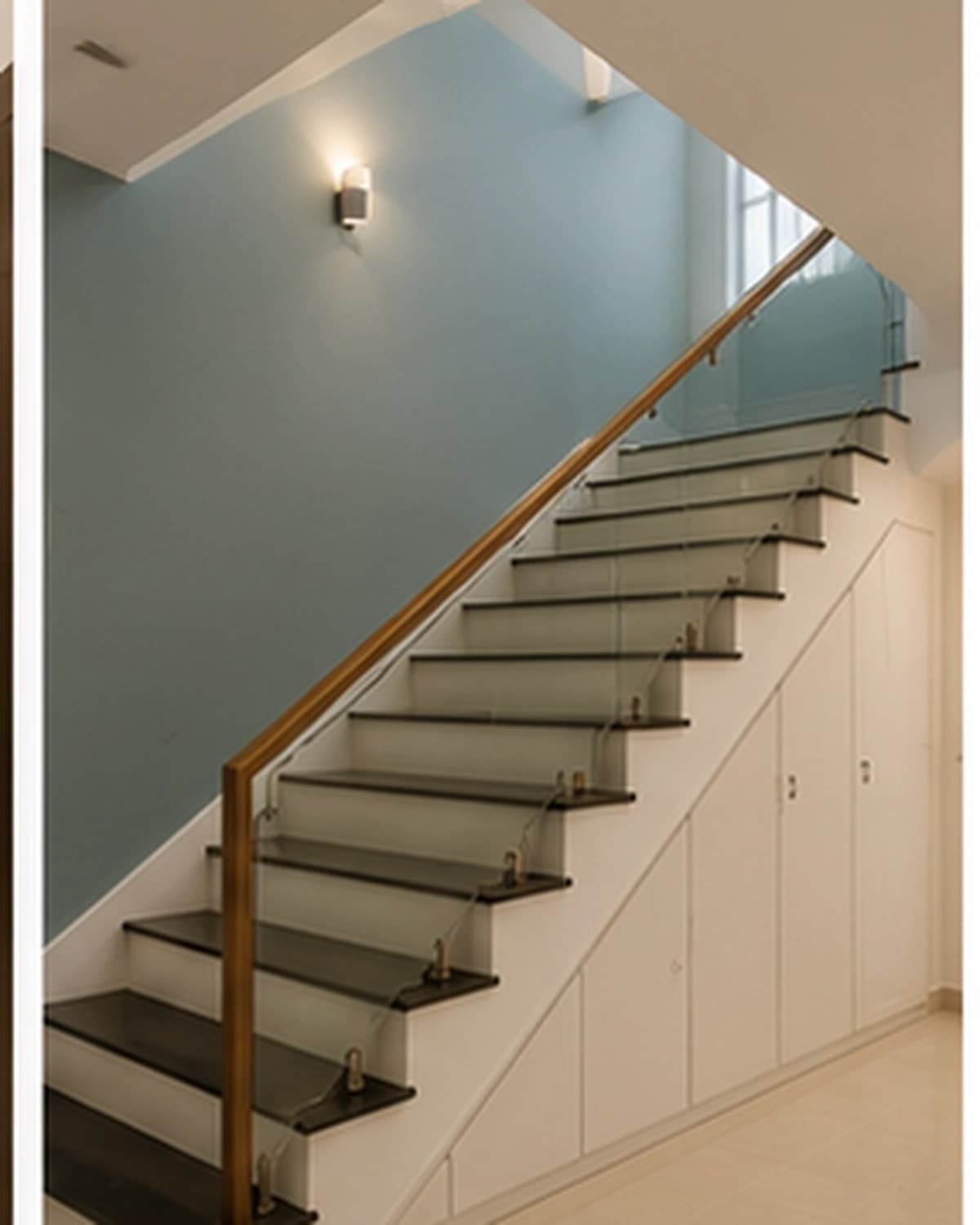 Representative staircase interior painting visual in Hyderabad